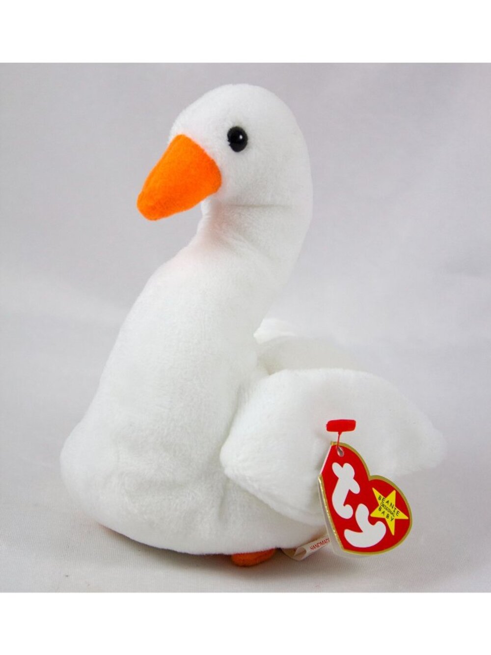 Ty Gracie The Swan 1996 Beanie Baby with Tags Plush Bean Bag Toy 5th Gen